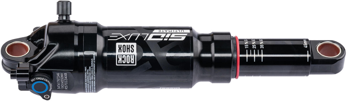 Amortisseur Rockshox Sidluxe Ultimate 2P Amortisseur arrière RS Sidluxe Ult. 2p 190x45mm