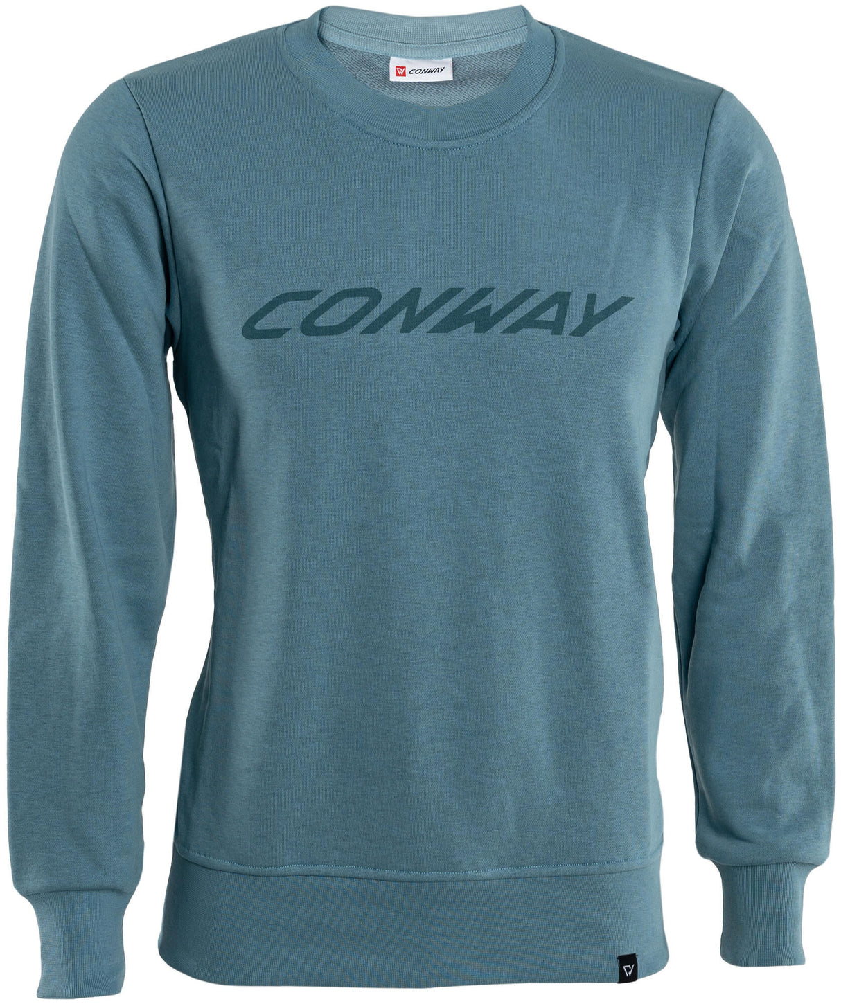 Conway sweat gros logo sweat gros logo taille l bleu pierre