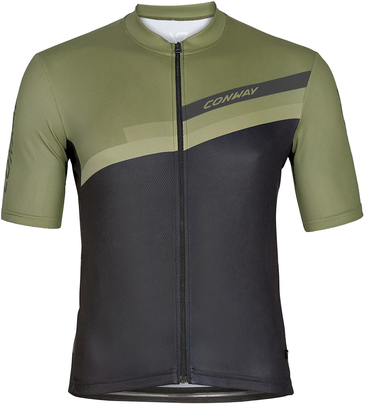 Conway chemise à manches courtes jersey actif full zip ss jersey act.full zip ss xs moss black