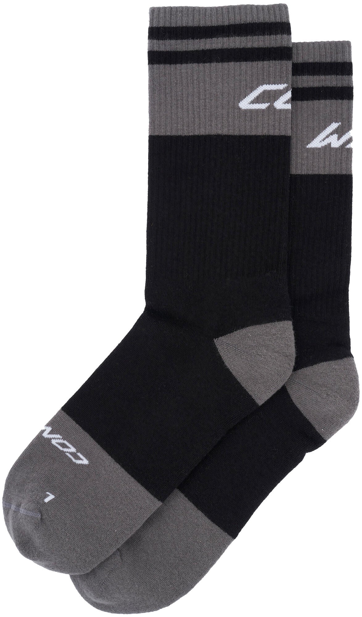 Conway chaussettes chaussettes actives chaussettes hautes acti.high cut 36-39 noir gris