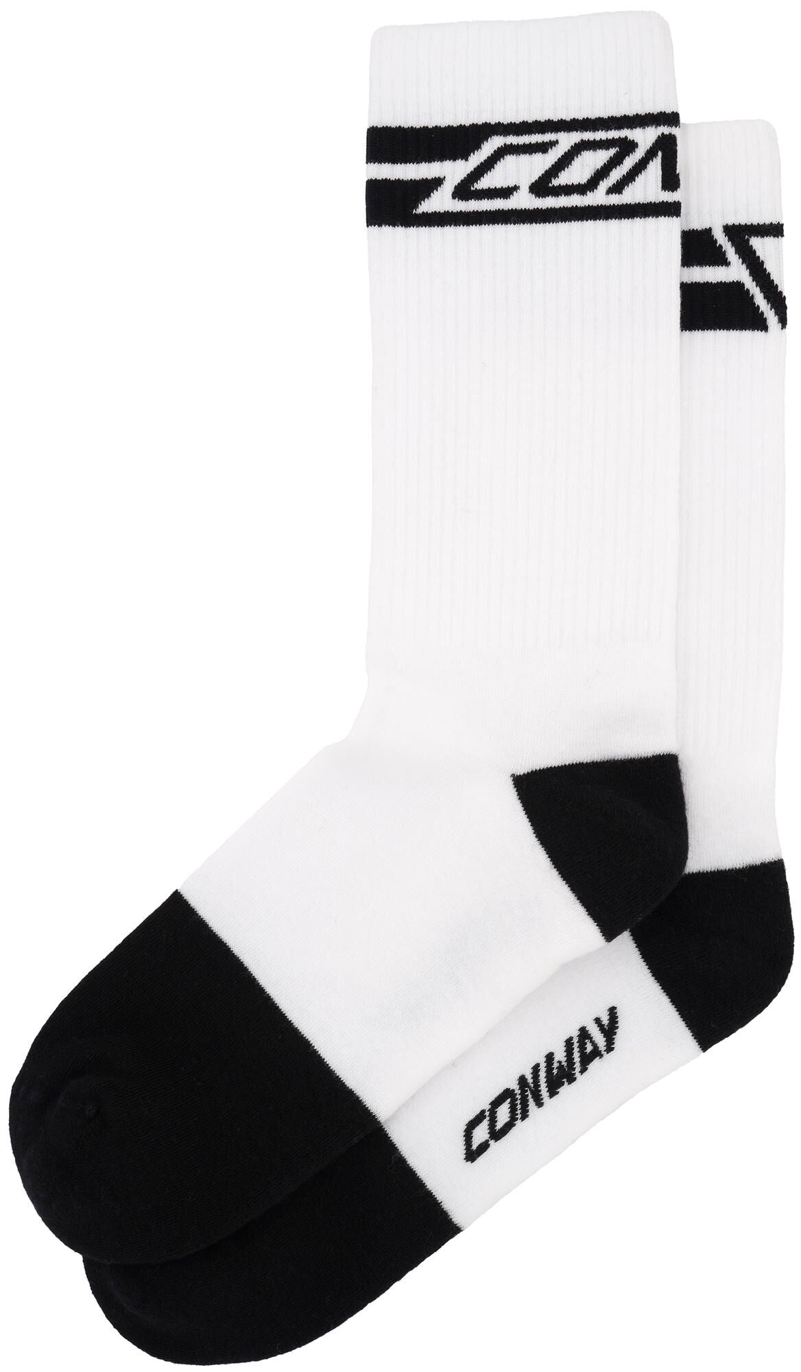Conway chaussettes chaussettes actives chaussettes hautes acti.high cut 36-39 blanc noir