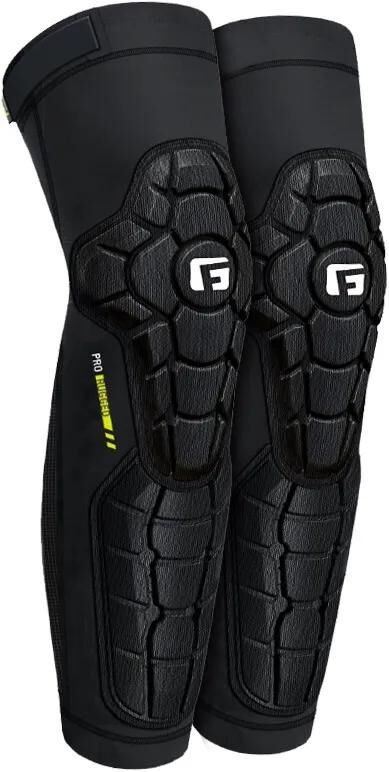 Protection du genou et du tibia en forme de G robuste 2 protections du tibia du genou étendues pour les jeunes. back.2ext.youth taille l xl
