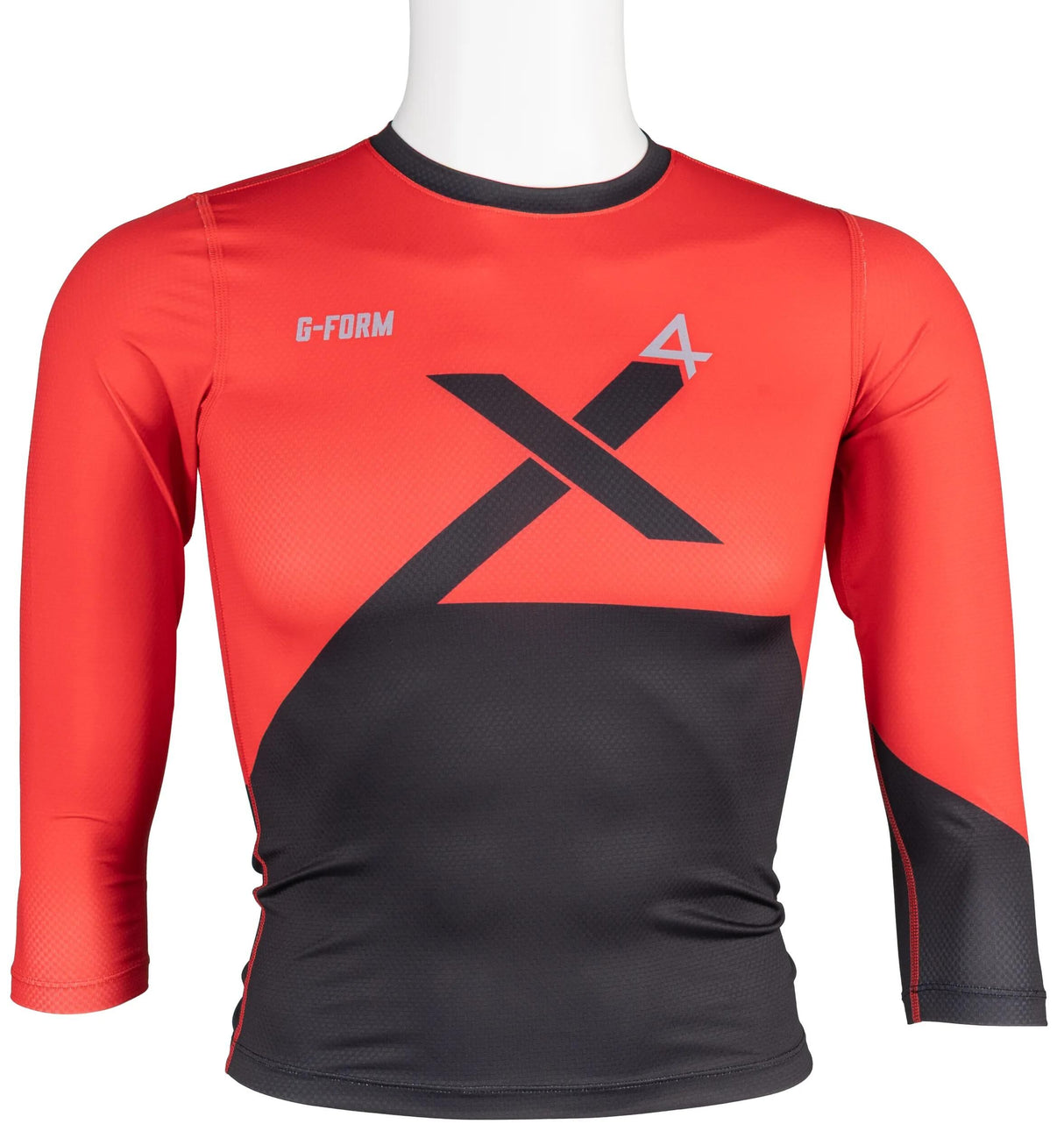 Chemise à manches longues g-form pour jeunes pro-x4, chemise à manches longues pour jeunes pro x-4 l xl rouge bl