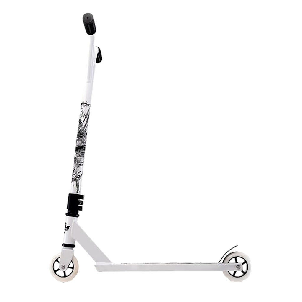 Street surfing torpedo armor scooter aluminium blanc noir