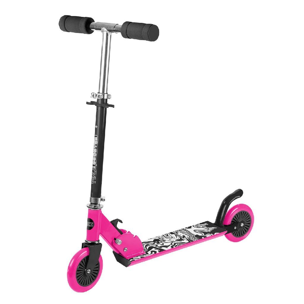 Trottinette street surf fizz booster rose noir