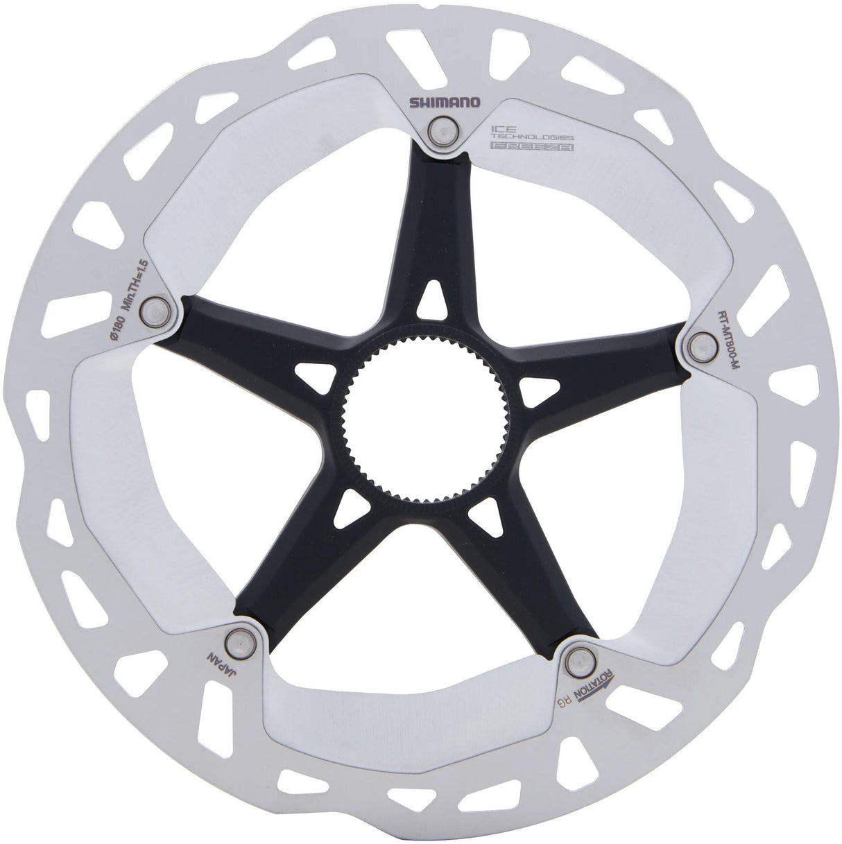 Shimano Brake Disc (LOS) XT 180 mm-verrouillage central IRTMT800ME