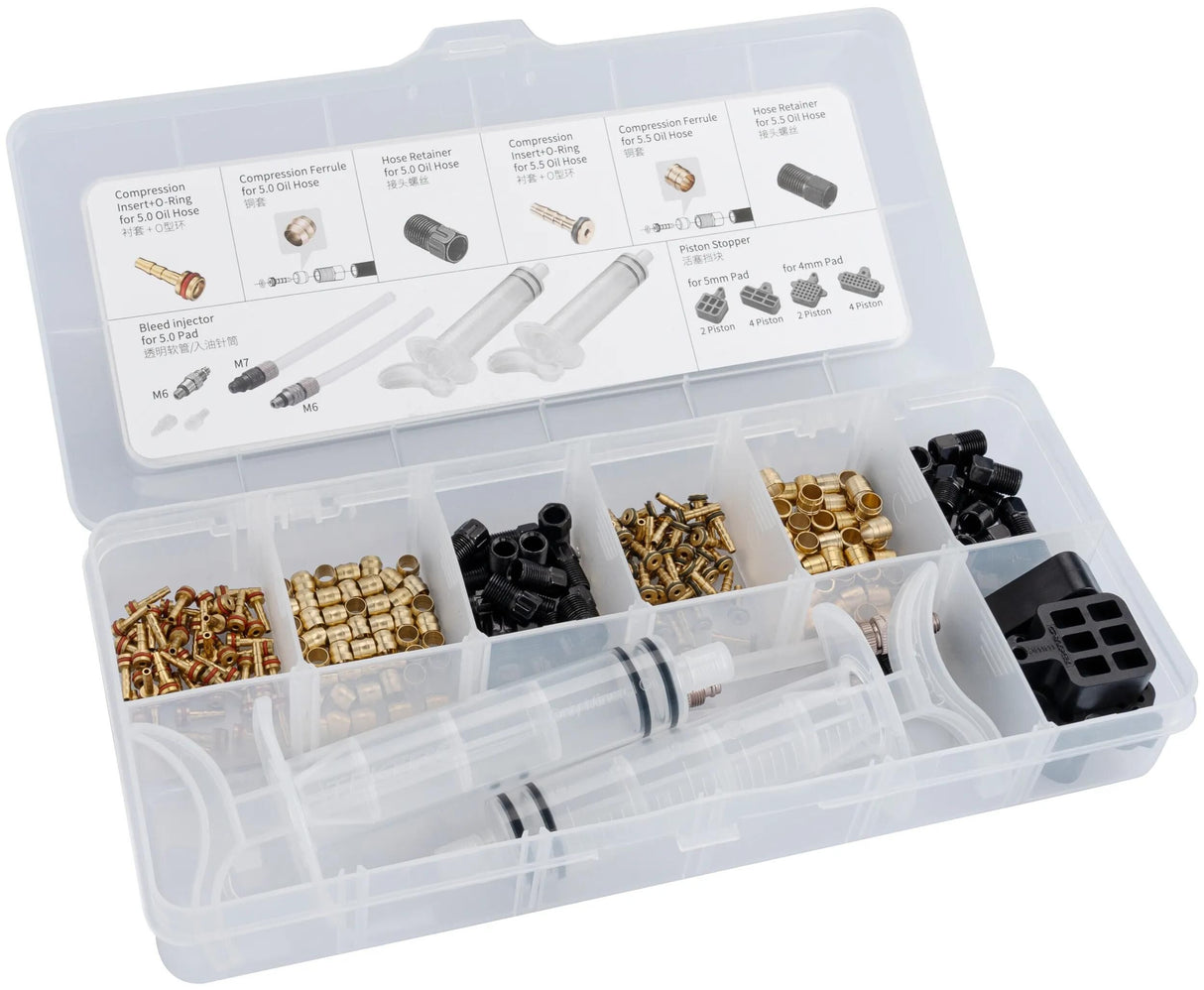 Kit de service de frein à disque pour les lignes de frein de 5,0 5,5 mm