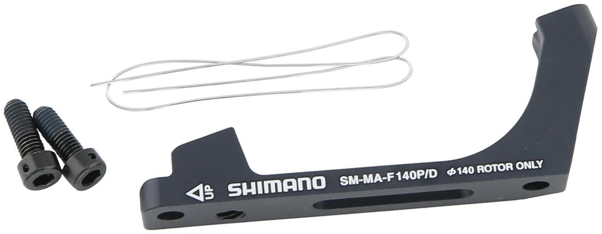 Adaptateur Shimano sm-ma-f140p d post-mount vers flat-mount pour rotor avant de 140 mm