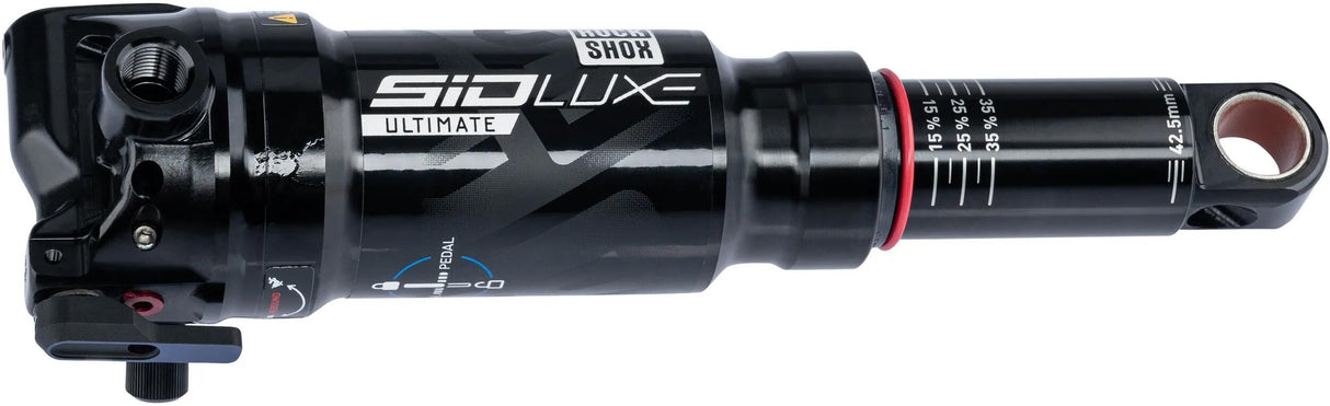 Amortisseur Rockshox Sidluxe Ultimate 3P Amortisseur arrière RS Sidluxe Ult. 3p 165 x 42,5 mm
