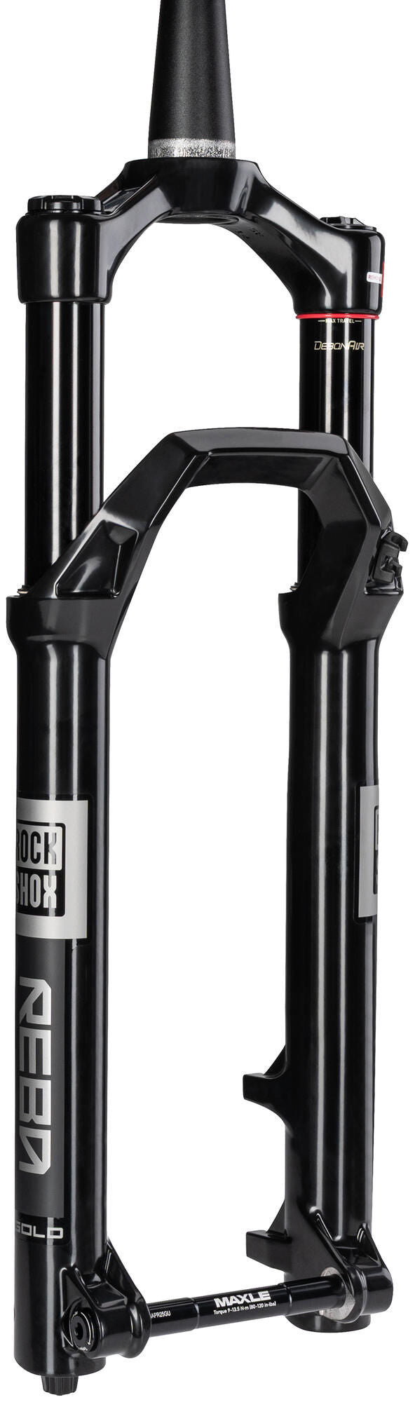 Fourche à suspension Rockshox reba gold isolateur 3p 27,5 booster rs fourche à suspension reba g 27 130mm 3p crn 44 noir