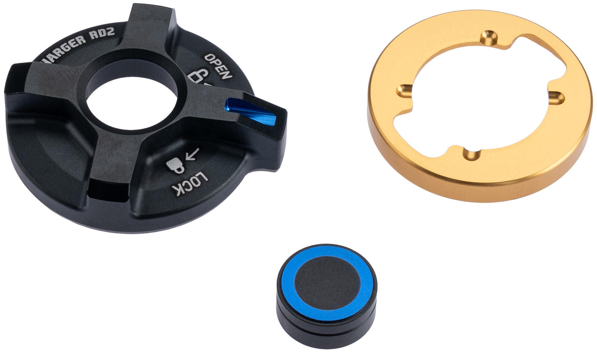 Bouton de réglage de compression Rockshox compr.level adj.knob rs race day 2 2 positions