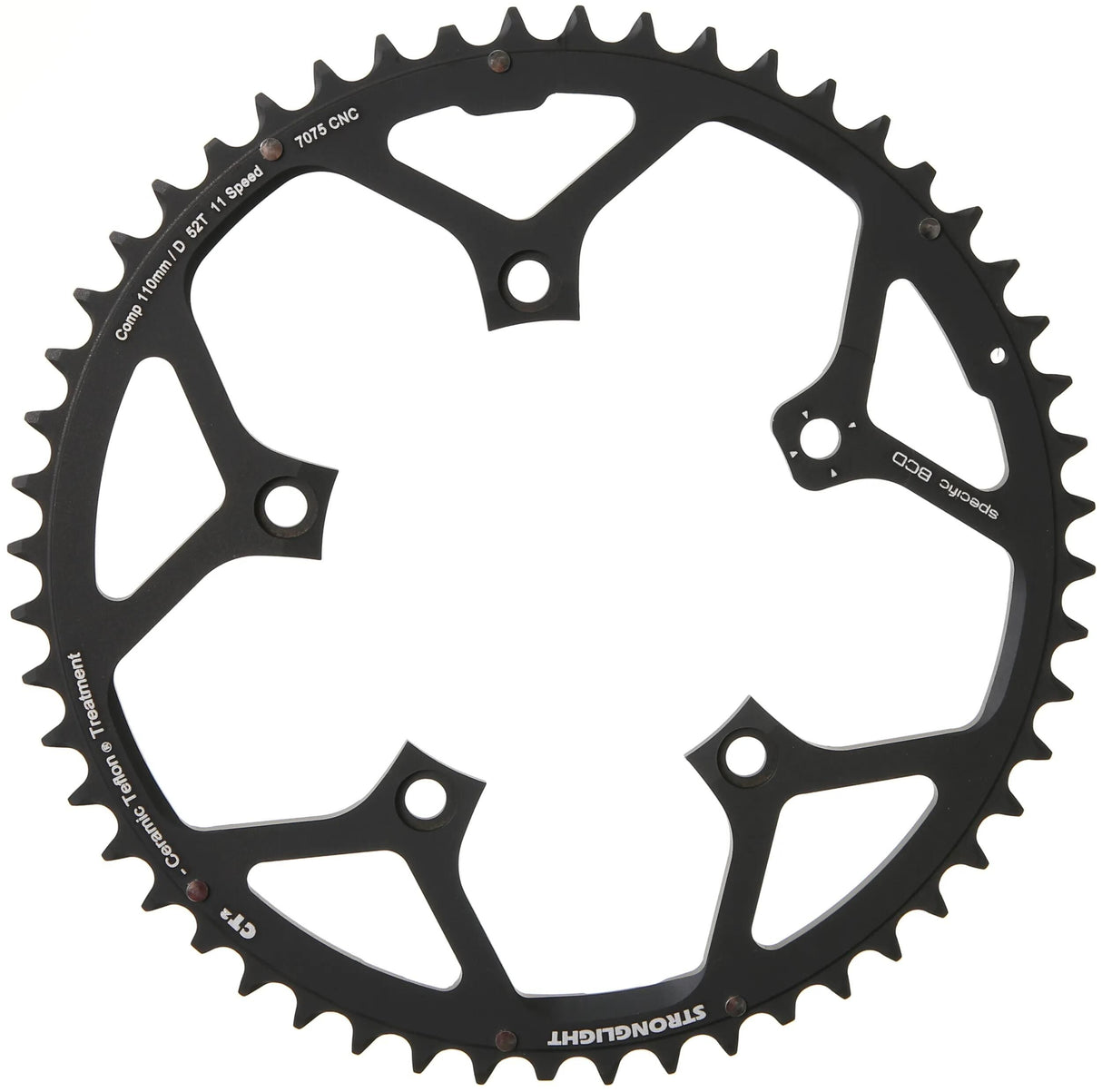 Plateau Stronglight ct2 plateau strongl.ct2 52t alu cer.teflon coat.
