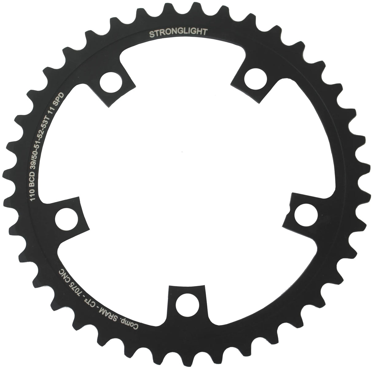 Plateau Stronglight ct2 plateau strongl. ct2 f.rouge 22 force 22, 36t.
