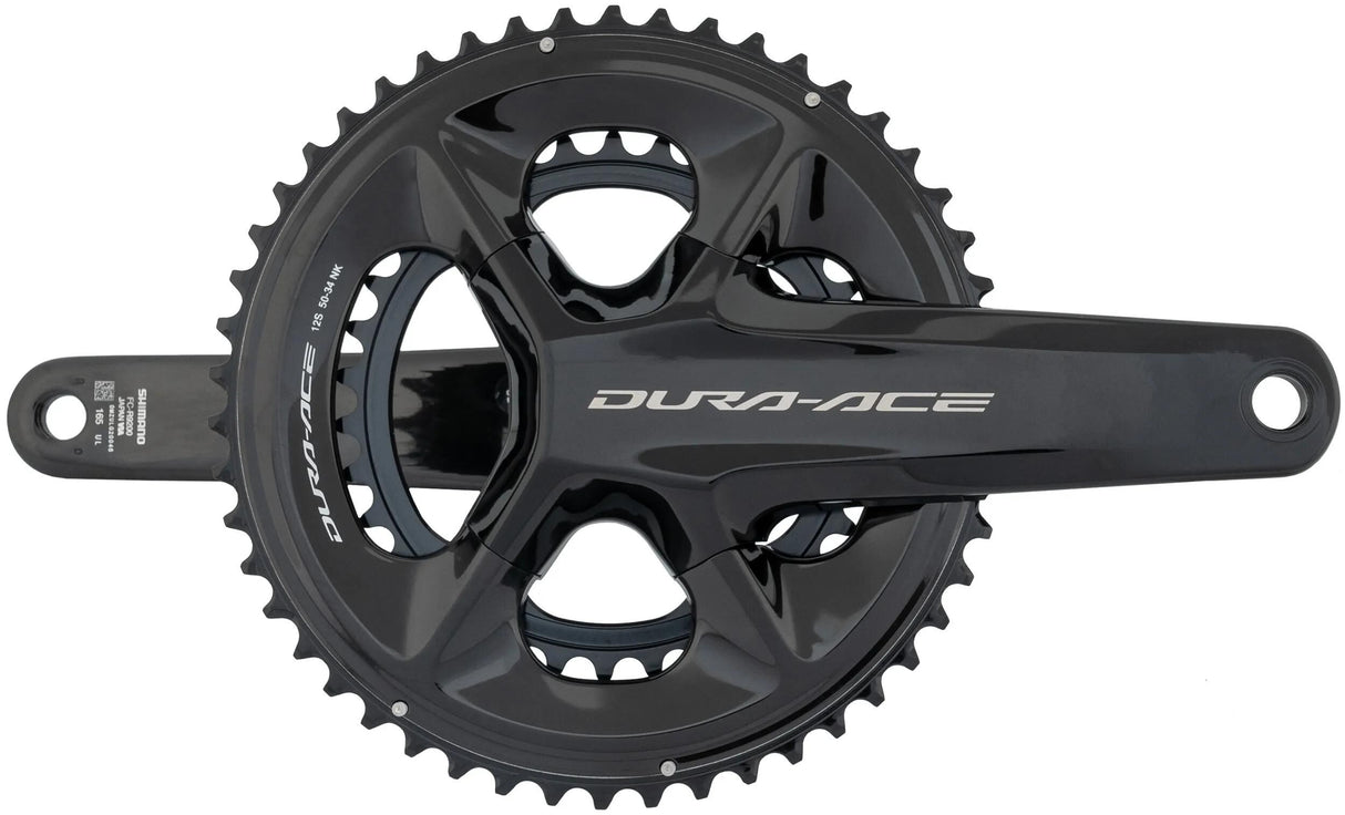 Pédalier Shimano dura ace fc-r9200 cale de pédalier.dura ace fc-r9200 34 50t 165mm