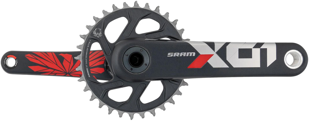 Pédalier Sram x01 eagle pédalier x01 eagle 32t super boost+ 165mm