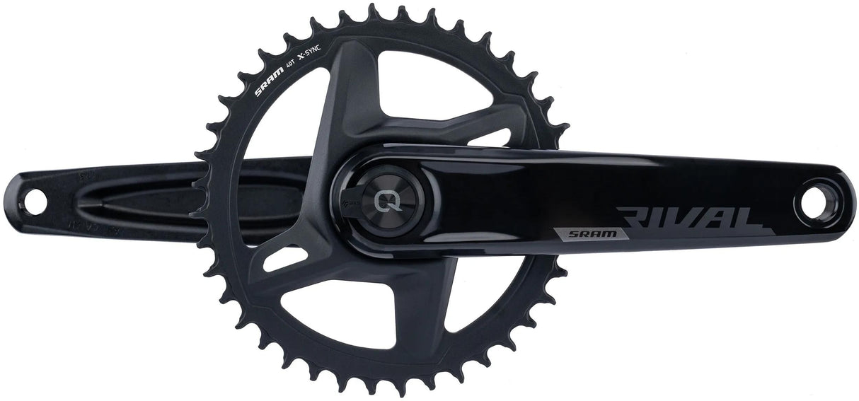 Sram pédalier capteur de puissance rival 1 axs pédalier pow.meter rival 1 axs 40t 175mm