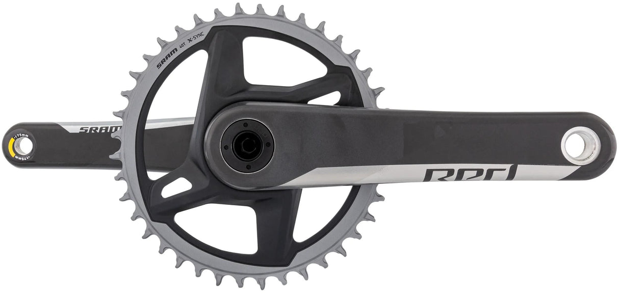 Pédalier Sram rouge 1 axe pédalier rouge 1 axe 40t 175mm