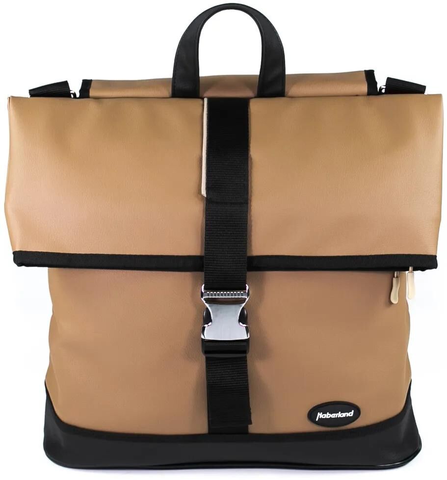 Haberland valise melan i sac simple melan i beige