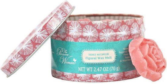 Diverses cires font fondre la pastèque sucrée 10 pièces dans une boîte de rangement vintage