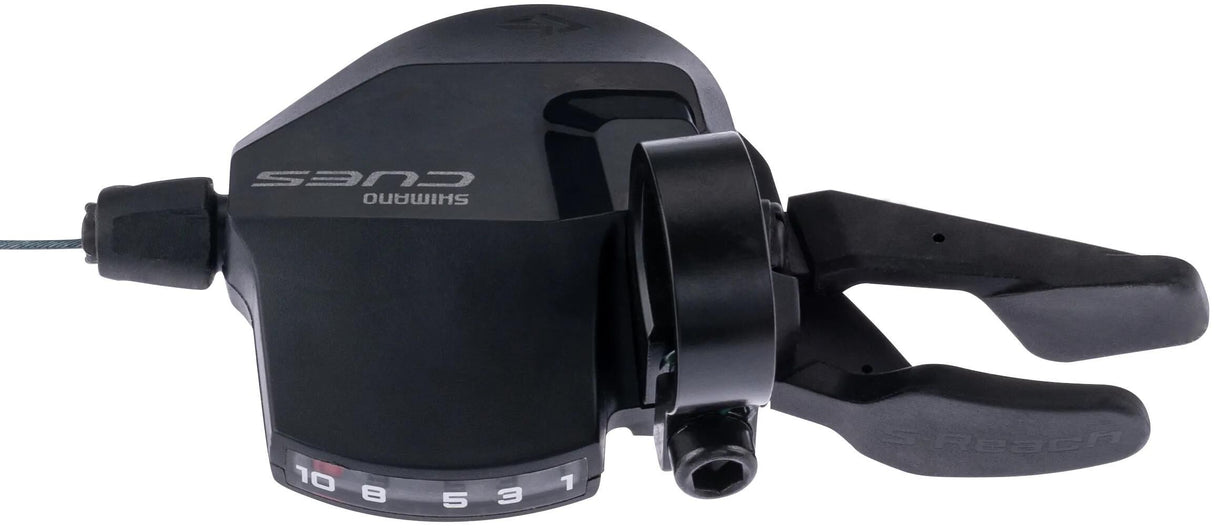 Le réglage du pouce Shimano repère la cale de déclenchement SL-U6000. repères sl-u6000 10sp à droite