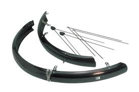 Réglez les planches de graisse 26 pouces 58 PVC Eurofender noir