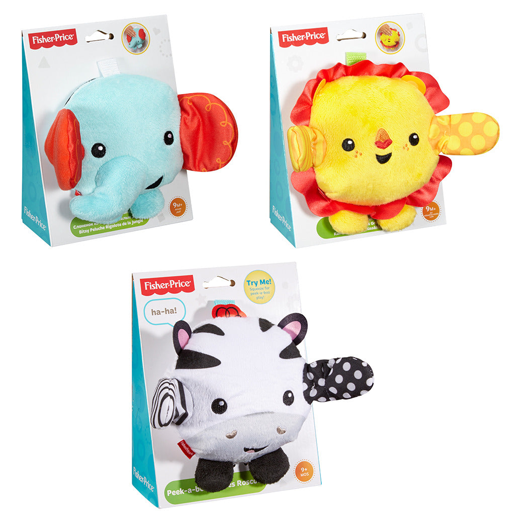 Peluche coucou Fisher Price avec son