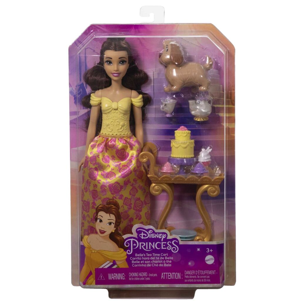 Coffret de jeu Disney Princess Belle à l'heure du thé