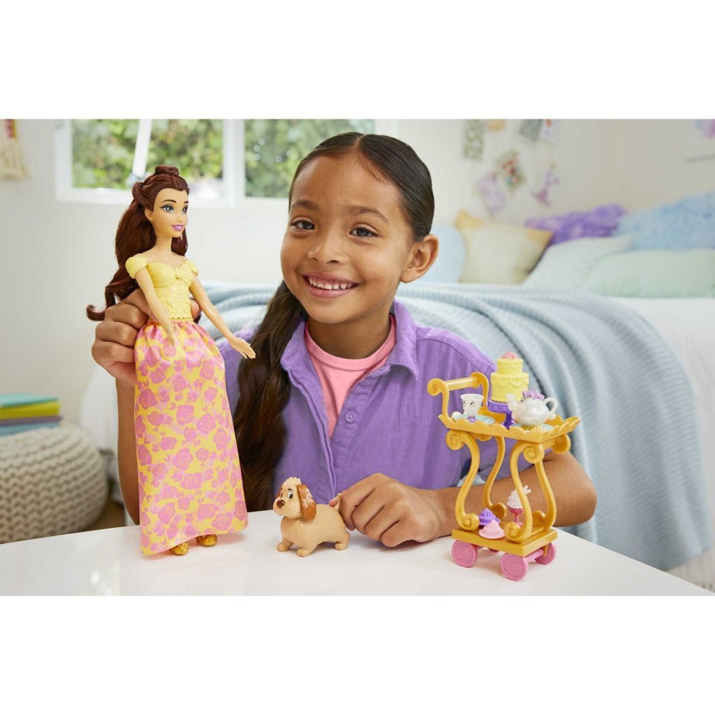 Coffret de jeu Disney Princess Belle à l'heure du thé