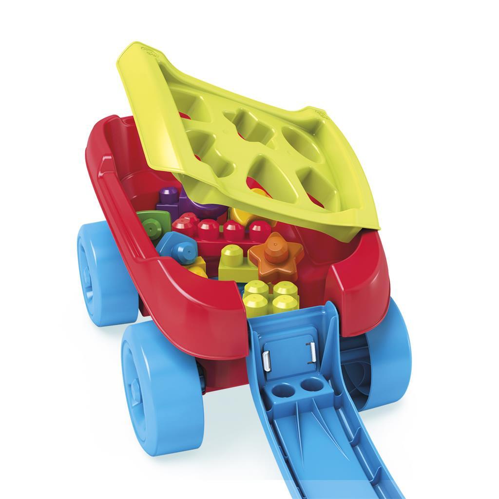 Trieur de formes de chariot à tirer Mega Bloks de Fisher Price