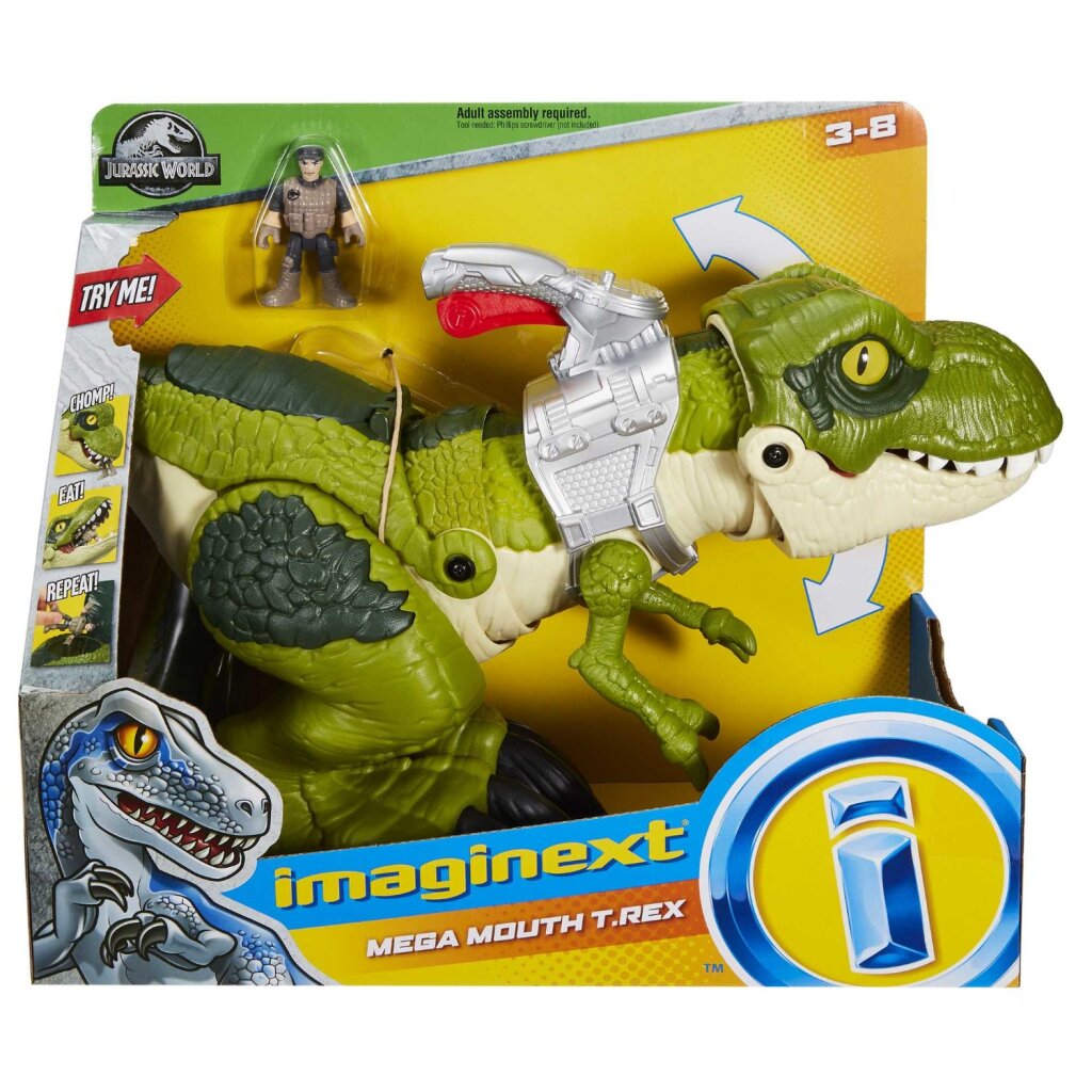 Fisher price imaginext monde jurassique mégamouth t-rex