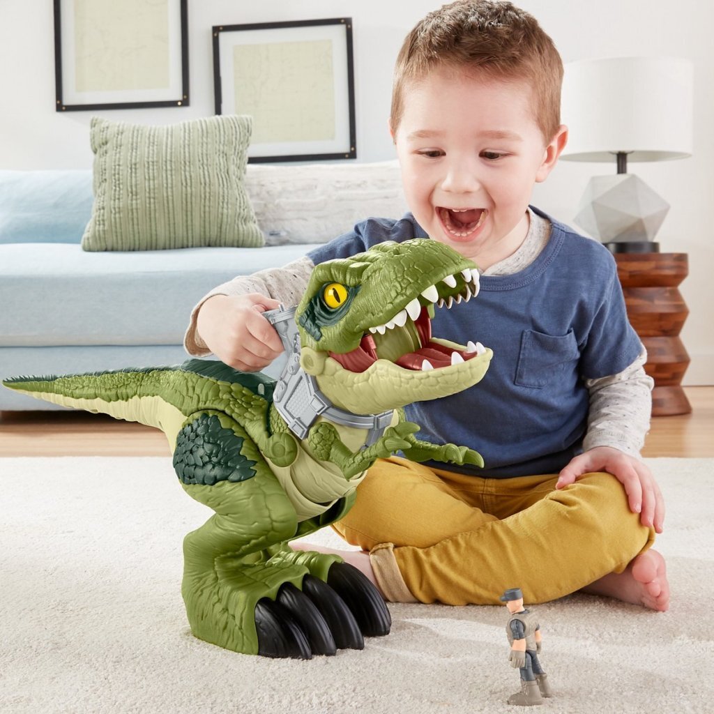 Fisher price imaginext monde jurassique mégamouth t-rex