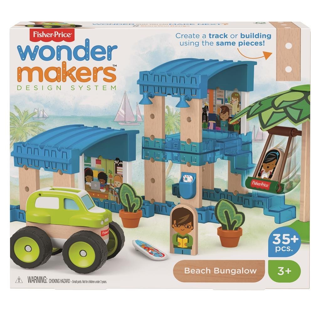 Maison de plage Wonder Makers de Fisher Price, 35 pièces