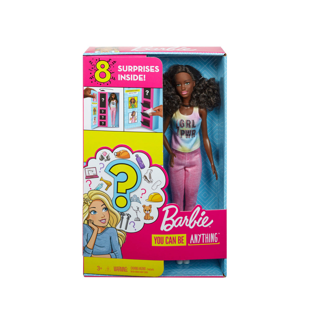 Poupée de carrière Barbie, vous pouvez être n'importe quoi + accessoires