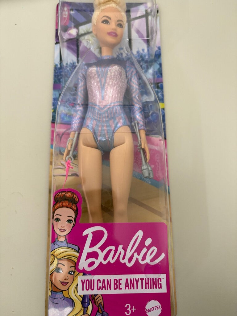 Barbie carrière rythmique de gymnastique blonde