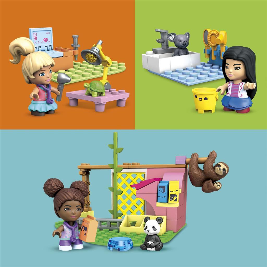 Mega construx mega contrux barbie sauvetage des animaux