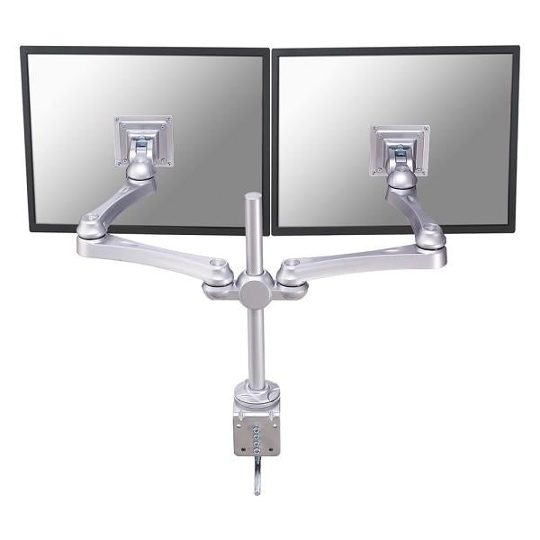 Neomounts fpma-d930d support de bureau double LCD LED TFT, 2x 10-30, 15 kg, 0-50 cm, 75x75, 100x