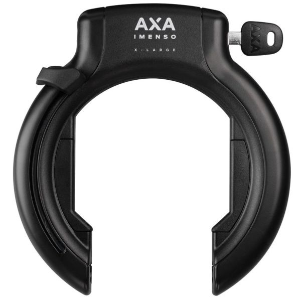 Axa antivol de cadre imenso x grand rétractable - noir