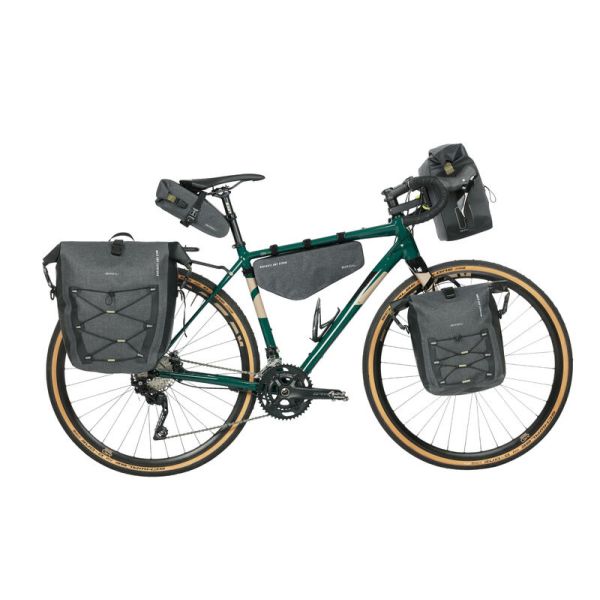 Basil Navigator Storm Saddle Bag - Compact Bicycle Bag - Unisexe - Bicycle - noir