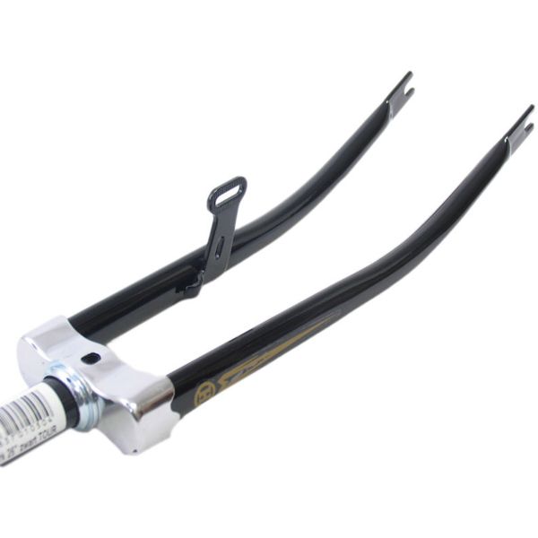 Fourche 26 pouces Tour 1 fil de fil brillance noir