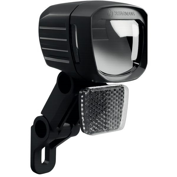 Herrmans phare nordic mr9 vélo électrique 190 lumens - noir
