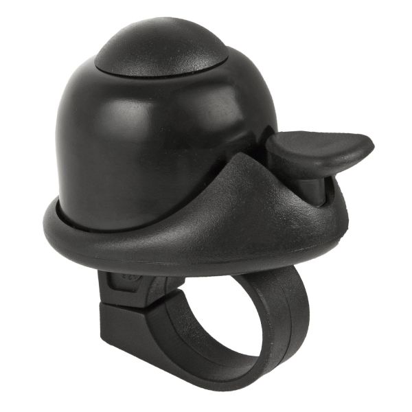 Sonnette de vélo Edge bella design mini ø36mm - noir (sur carte)