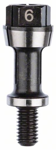 Pince de serrage accessoires Bosch avec écrou de serrage 6 mm 1pc - 1608570043