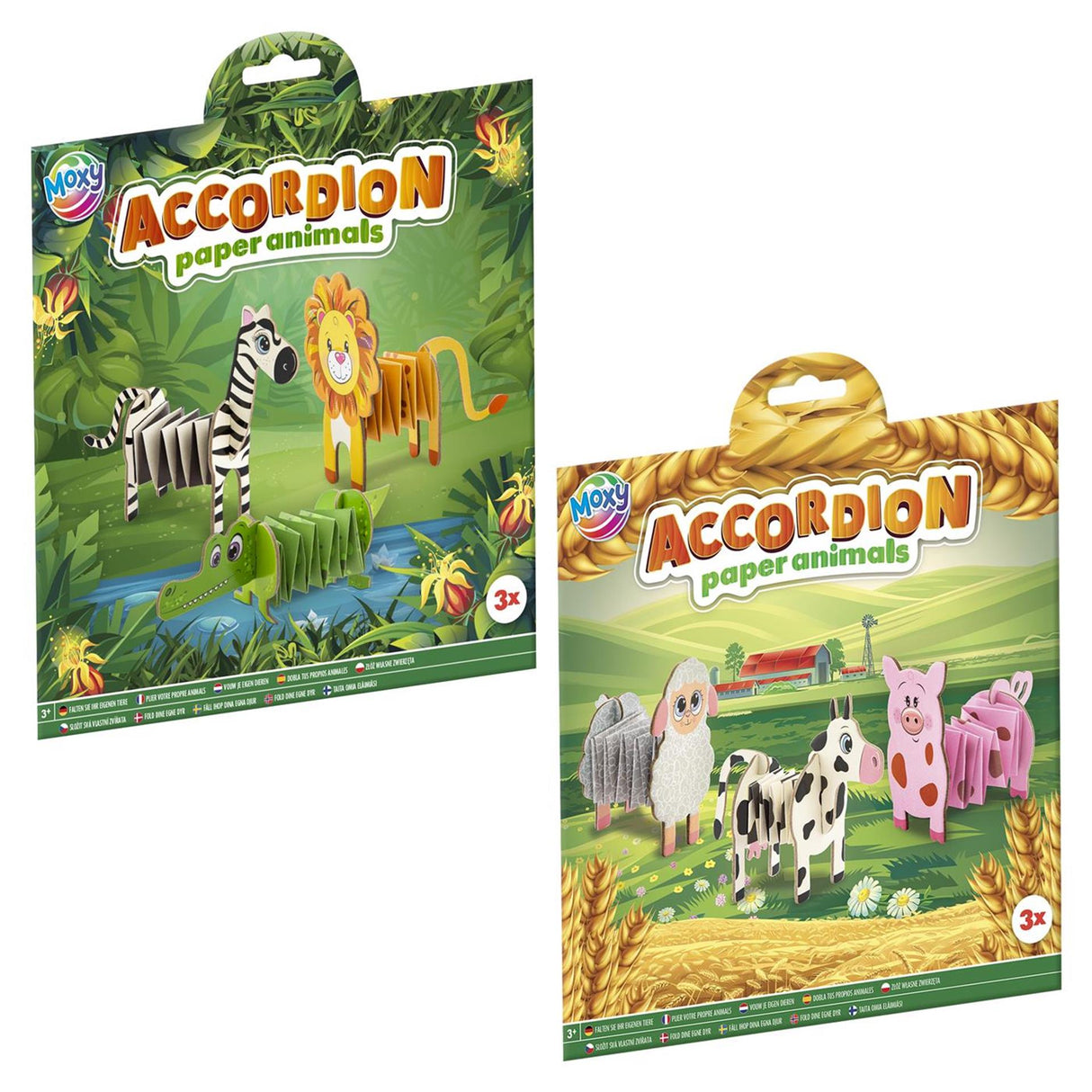 Creative Craft Group plit vos propres animaux en papier, 3DLG.