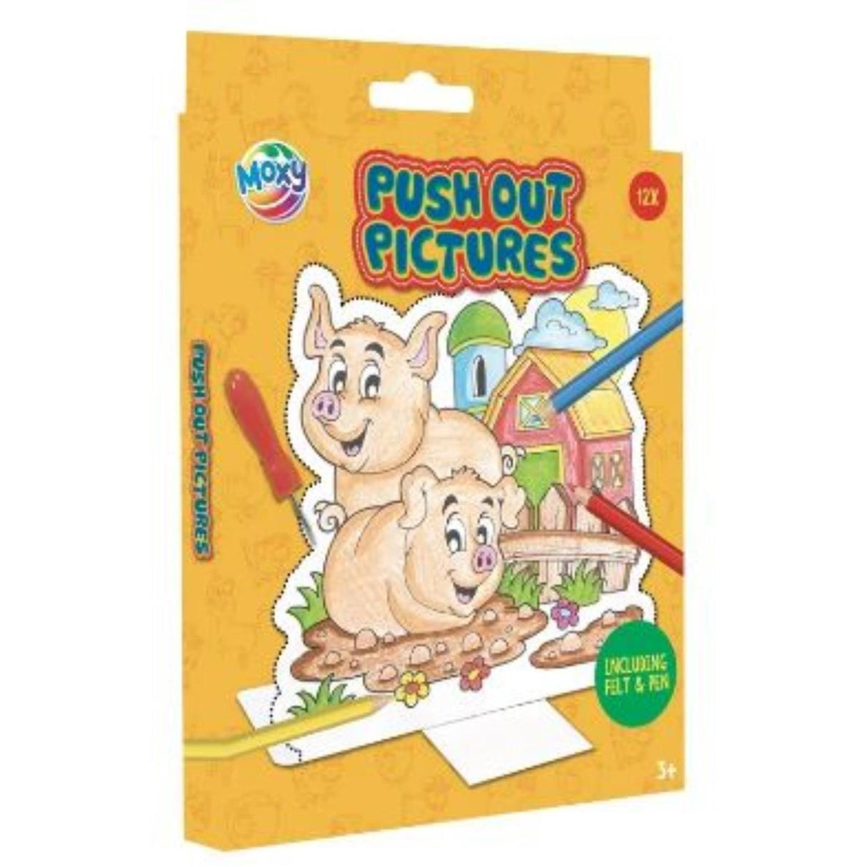 Thème de bloc-notes pour groupe d'artisanat créatif, 12 feuilles