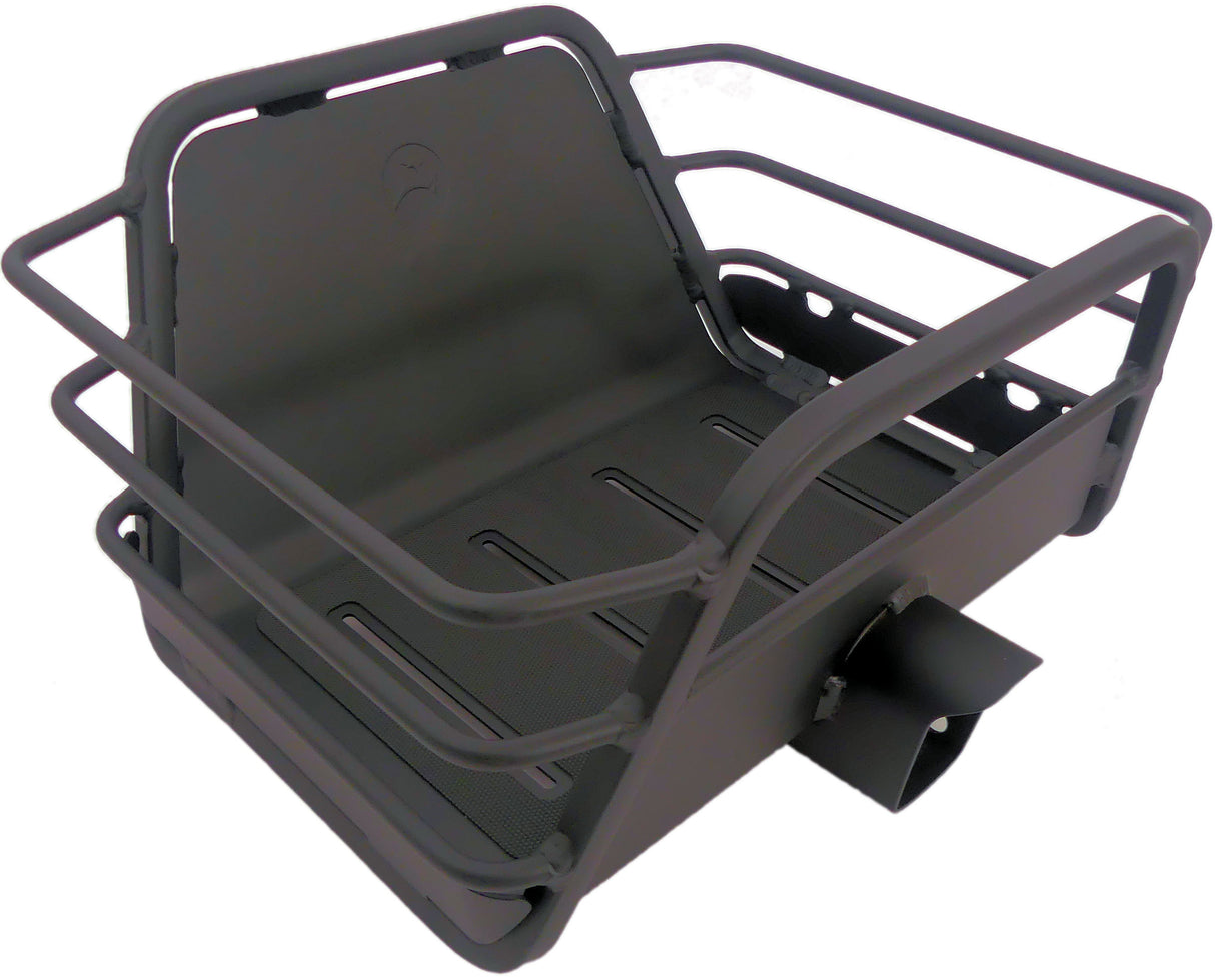 Gazelle porte-bagages avant en métal citygo esprit - noir