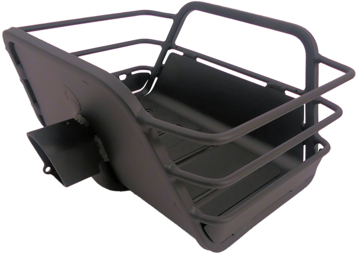 Gazelle porte-bagages avant en métal citygo esprit - noir