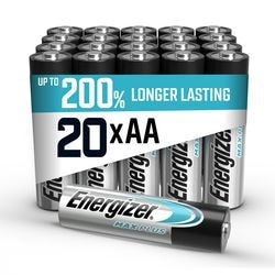 Électrificateur de batterie max plus AA 20 pièces