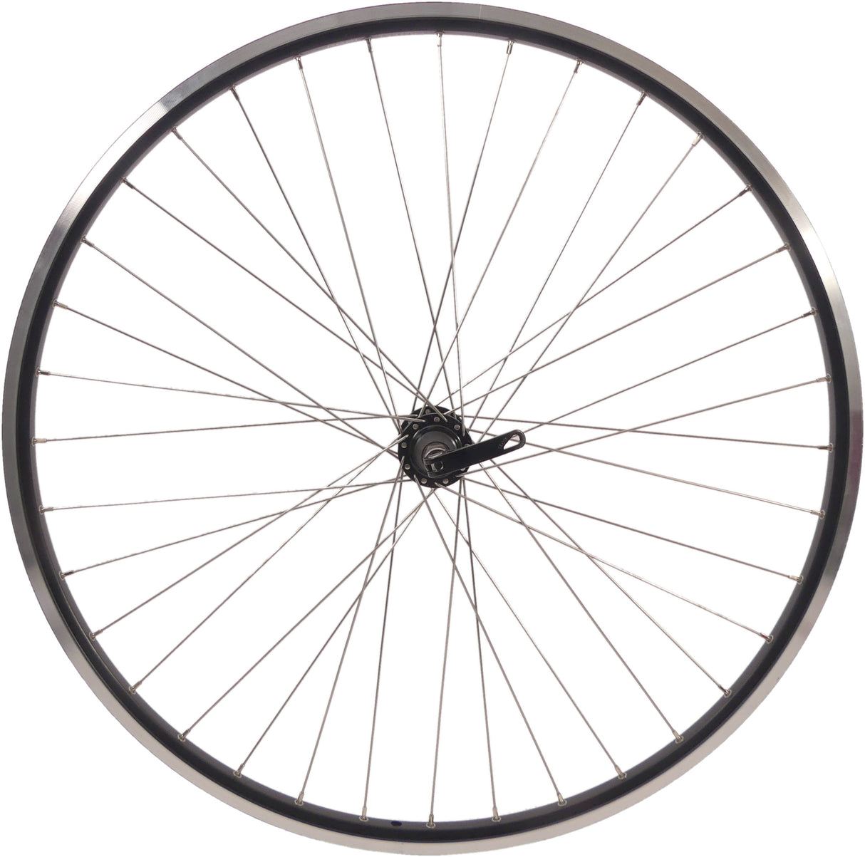 Roue arrière Rodi Connect 28 8 9 10 vitesses 622 x 19 avec blocage rapide et rayons en acier inoxydable - noir