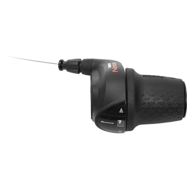 Ajusteur rotatif Shimano (droite) Nexus 8 SL-C6000 sans levier de frein ni câble extérieur - noir (emballage atelier)