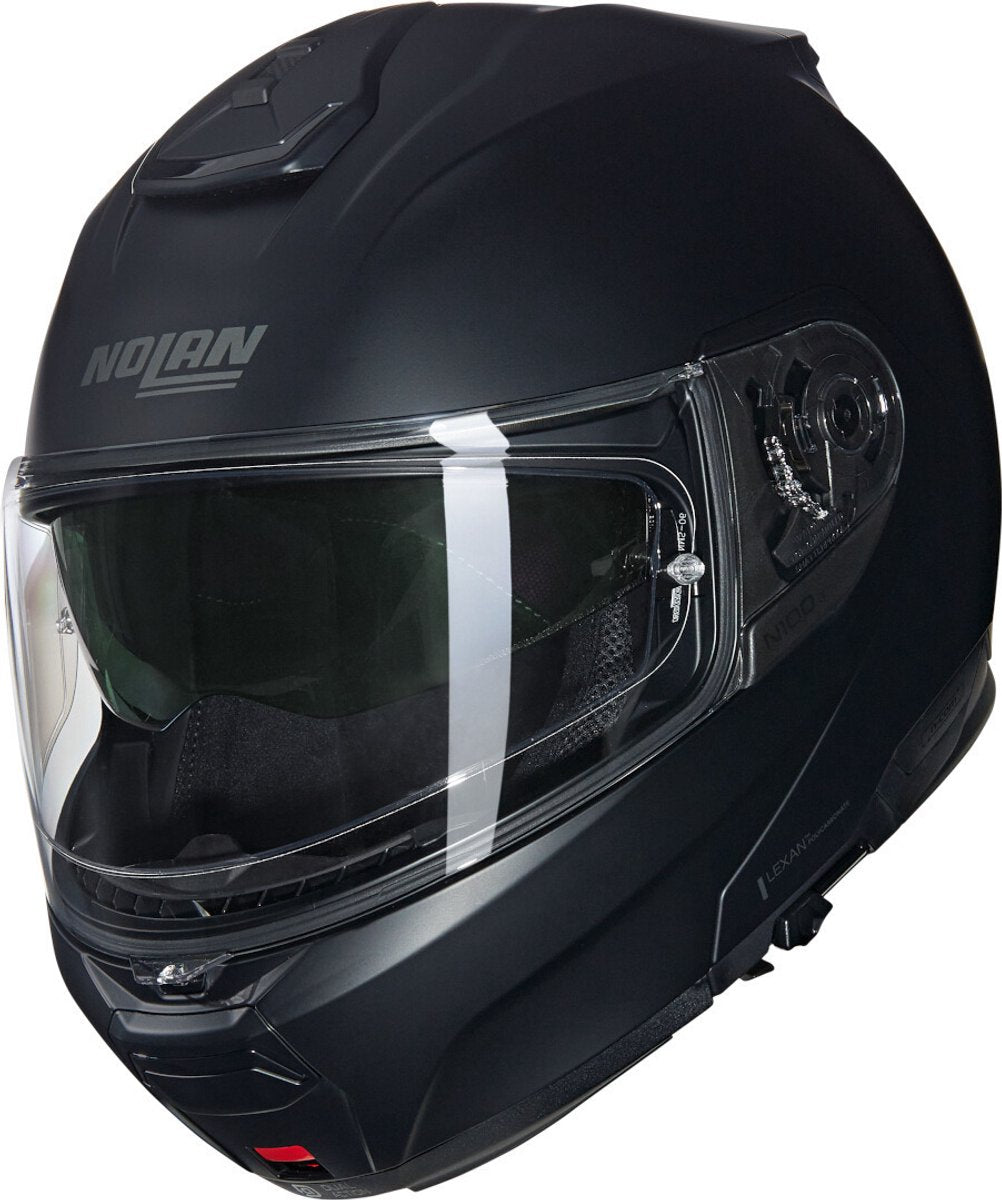 Nolan n100-6 classico 302 m casque système noir mat casque de moto